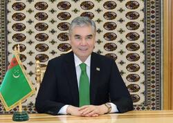 Qurbanqulu Berdiməhəmmədov Prezident İlham Əliyevi təbrik edib