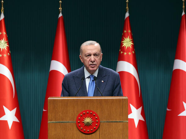 Rəcəb Tayyib Ərdoğan Prezident İlham Əliyevi təbrik edib
