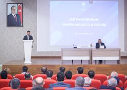 Xızı rayonunda sahibkarlarla görüş keçirilib - <span class="color_red">FOTO</span>