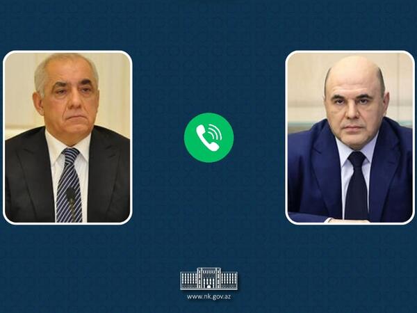Əli Əsədov Mixail Mişustinlə telefon danışığı aparıb