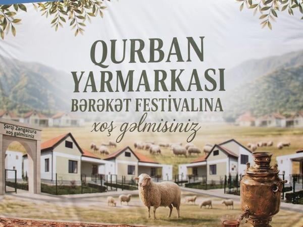 Cəbrayılda “Qurban Yarmarkası – Bərəkət Festivalı” keçirilib - <span class="color_red">FOTO</span>