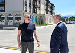 İlham Əliyev Xankəndidə Mədəniyyət Mərkəzinin açılışında iştirak edib - FOTO