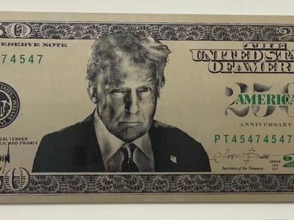 Trampın təsviri olan 250 dollarlıq yeni əskinasın buraxıla bilər - <span class="color_red">FOTO</span>