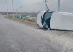 Sumqayıtda yük avtomobilləri toqquşdu, yaralılar var