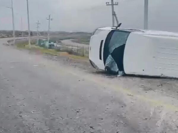Sumqayıtda yük avtomobilləri toqquşdu, yaralılar var