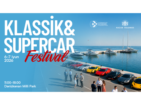 Bakı bulvarında klassik və sürət avtomobillərinin festivalı təşkil olunacaq