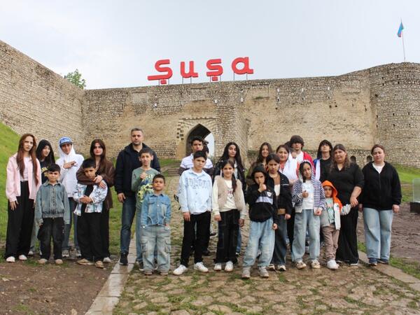 Uşaqlar Günü ilə əlaqədar Qarabağa səfər təşkil olunub - <span class="color_red">VİDEO</span>