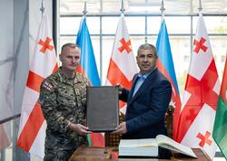 Zakir Həsənov Gürcüstanda bir sıra hərbi obyektlərdə olub - <span class="color_red">FOTO</span>