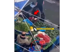 Fiziki məhdudiyyətli satıcı görün tərəzidə necə ALDADIR: 3500 cərimə olundu - <span class="color_red">VİDEO</span>