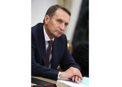 Sergey Narışkin Prezident İlham Əliyevi təbrik edib