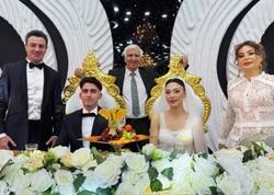 Xalq artistinin oğlunun toyu oldu