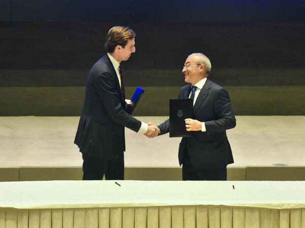 Azərbaycan-ABŞ İqtisadi Dialoqunun ilk iclası keçirilib - <span class="color_red">FOTO</span>