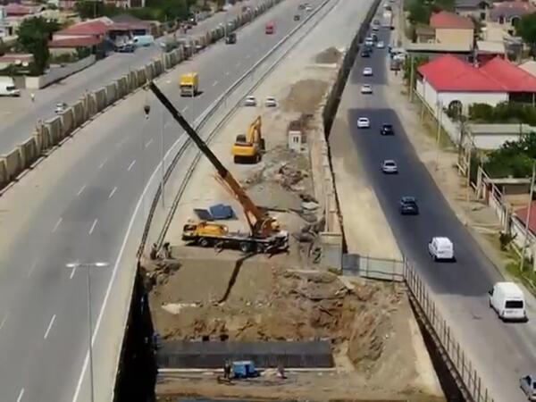 Bakıya giriş-çıxışda vacib dəyişiklik - Qəzalı körpü söküldü