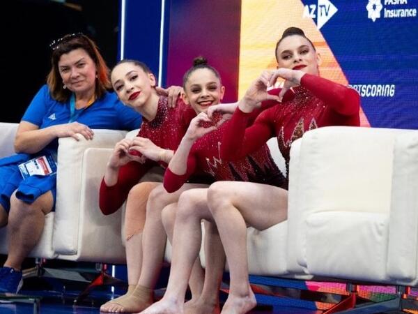 Akrobatika və aerobika gimnastikası üzrə Dünya kubokunun ikinci günü - <span class="color_red">FOTO</span>
