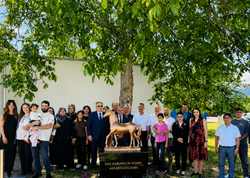 İsveçrədə Qarabağ atına həsr olunan abidə açılıb - <span class="color_red">FOTO</span>