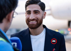 İranlı futbolçular niyə “168” nişanı taxıb? - Səssiz mesaj... - <span class="color_red">FOTO</span>