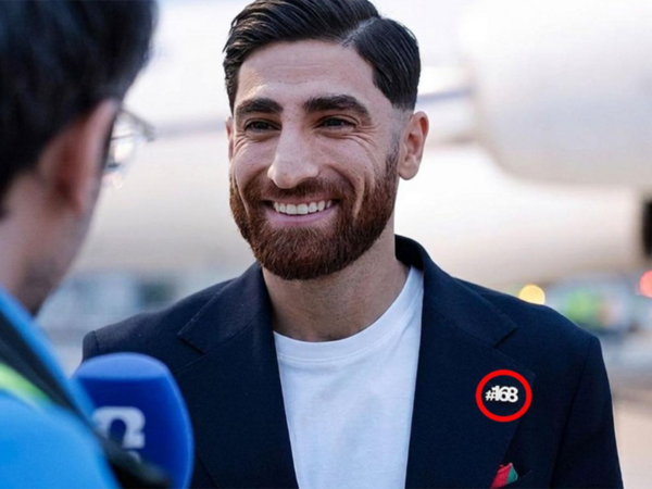 İranlı futbolçular niyə “168” nişanı taxıb? - Səssiz mesaj... - <span class="color_red">FOTO</span>