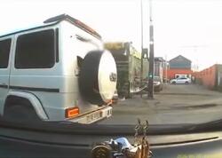 “Galendewagen”lə insident törədən sürücüyə cəza verildi