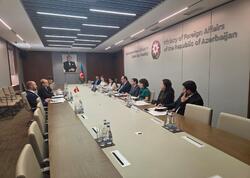 Azərbaycanla Avstriya arasında ilk konsulluq məsləhətləşmələri keçirilib - <span class="color_red">FOTO</span>