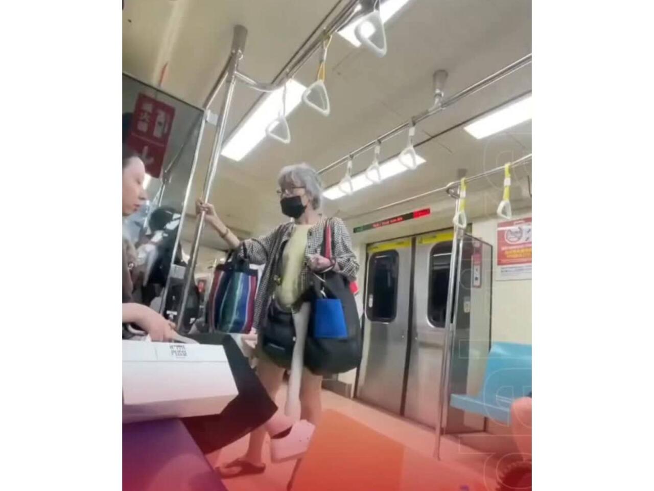 Metroda yer DAVASI: 1 təpiklə yaşlı qadına yerini 