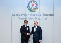 Ceyhun Bayramov Slovakiya XİN-in dövlət katibi ilə görüşüb