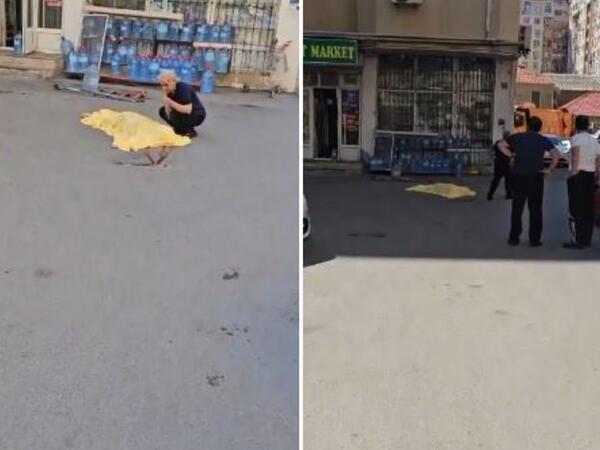 Yasamal qadın pəncərə silərkən yıxılıb öldü