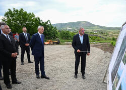 Əlaqələndirmə Qərargahının iclasının iştirakçıları Xocalıda meyvə bağları ilə tanış olublar (FOTO)