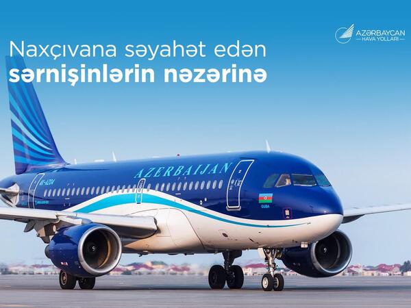 AZAL iyunun ilk yarısında Naxçıvan istiqamətində 47 mindən çox sərnişinin daşınmasını təmin edib