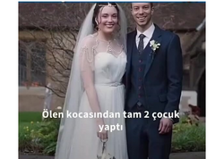 İngilis qadın ölən ərindən 2 uşaq dünyaya gətirdi - <span class="color_red">(Videosu)</span>