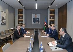 Ceyhun Bayramov Ralf Horlemannı qəbul edib