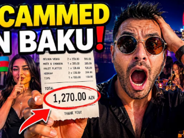 Bakıda gecə klubunda turistə 1270 manat hesab gəldi - <span class="color_red">(Video)</span>