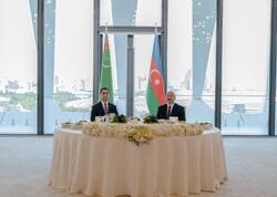 Prezident İlham Əliyevin adından Türkmənistan Prezidentinin şərəfinə dövlət ziyafəti verilib - <span class="color_red">FOTO</span>