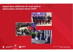 Kapital Bank sahibkarları bir araya gətirən platformalara dəstəyini davam etdirir