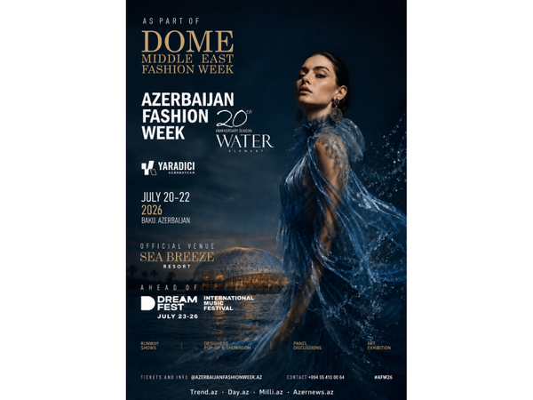 Azerbaijan Fashion Week və Dome Middle East Fashion Week Bakıda 20-ci yubiley mövsümünün keçirilməsi üçün birləşir