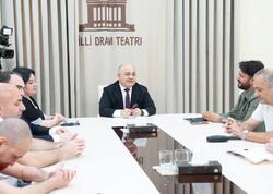 “İvan İliçin ölümü” əsəri əsasında eyniadlı tamaşanın məşqlərinə başlanılıb - <span class="color_red">(Foto)</span>