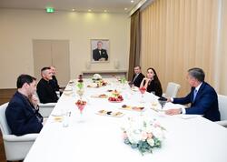 Leyla Əliyeva Vatikan Apostol Kitabxanası və Apostol Arxivinin rəhbəri ilə görüşüb <span class="color_red">(Foto)</span>