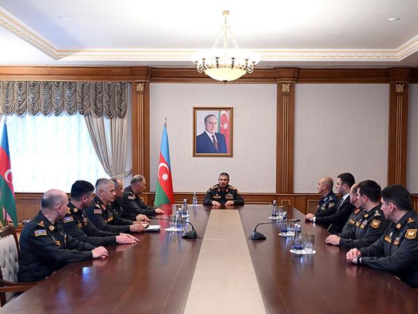 Zakir Həsənov generallara rütbələrini təqdim etdi - <span class="color_red">(Foto)</span>