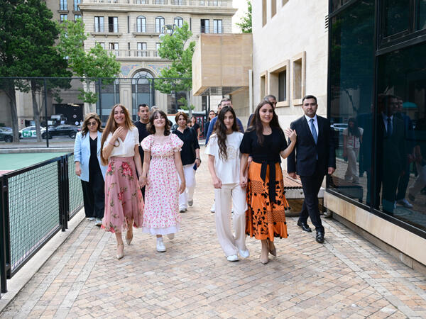 Leyla Əliyeva və Arzu Əliyeva Dənizkənarı Milli Parkda açılış və təqdimat mərasimlərində iştirak ediblər - <span class="color_red">(Foto)</span>