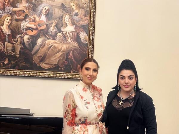 Fidan Hacıyevanın Vokal Məktəbində dünya şöhrətli Tamara İverinin ustad dərsi keçirildi - <span class="color_red">(Video/Foto)</span>
