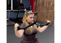 Şəbnəm Tovuzlu görüntüsü ilə diqqət çəkdi - <span class="color_red">(Video)</span>