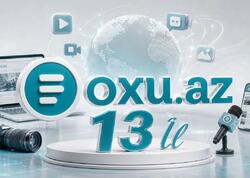 Oxu.az xəbər saytının 13 yaşı tamam olur