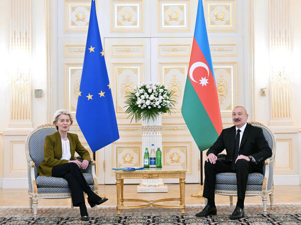 İlham Əliyevin Avropa Komissiyasının Prezidenti ilə təkbətək görüşü olub - <span class="color_red">(Foto)</span>