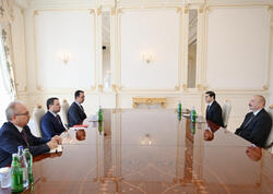 Prezident İlham Əliyev Türkiyənin ədliyyə nazirini qəbul edib - <span class="color_red">(Foto)</span>
