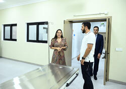 Leyla Əliyeva Yevlaxda Sahibsiz Heyvanlara Qayğı Mərkəzinin regional bölməsinin açılışında iştirak edib - <span class="color_red">(Foto)</span>