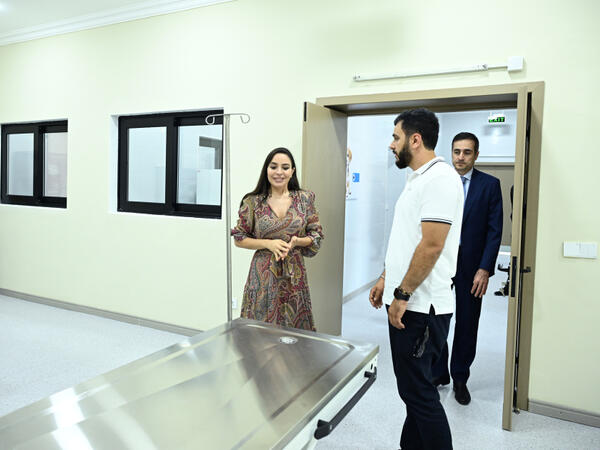 Leyla Əliyeva Yevlaxda Sahibsiz Heyvanlara Qayğı Mərkəzinin regional bölməsinin açılışında iştirak edib - <span class="color_red">(Foto)</span>