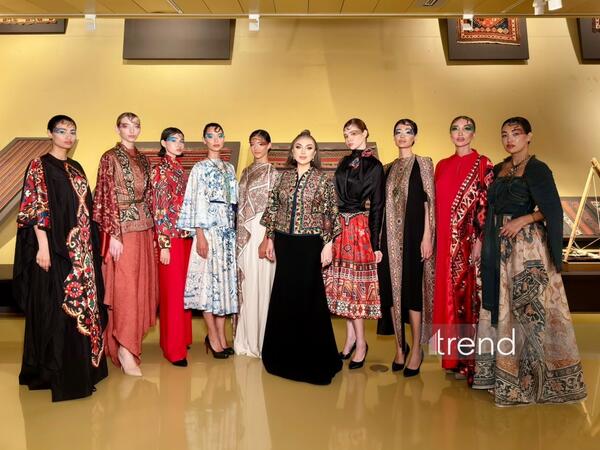 Gülnarə Xəlilovanın yeni kolleksiyası "Xalça Muzeyi Fashion Show: Zamanın naxışları" layihəsi çərçivəsində təqdim olunub - <span class="color_red">(Foto)</span>