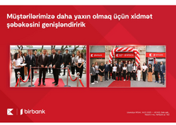 "Kapital Bank" 116 filial, 51 şöbə və 1274 ATM-lə ölkənin ən böyük xidmət şəbəkəsinə malik bankıdır