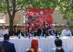 İçərişəhərdəki Şirvanşahlar Sarayında Şahin Növrəsli Festivalının mətbuat konfransı keçirildi - <span class="color_red">(Foto)</span>