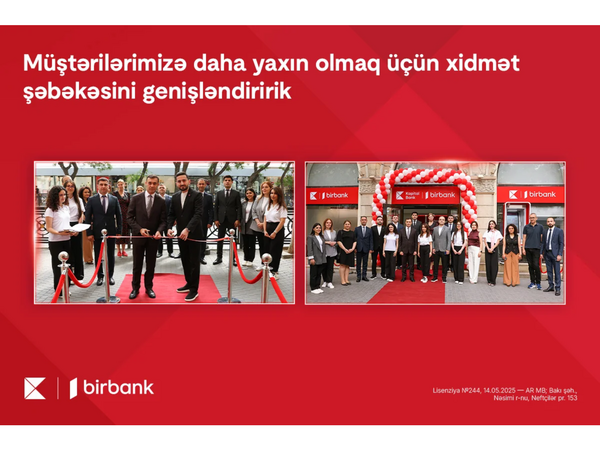 "Kapital Bank" 116 filial, 51 şöbə və 1274 ATM-lə ölkənin ən böyük xidmət şəbəkəsinə malik bankıdır