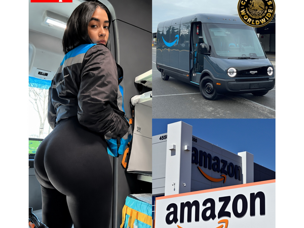 “Amazon” sürücüsü bədən quruluşu ilə diqqət çəkdi - <span class="color_red">(Video)</span>